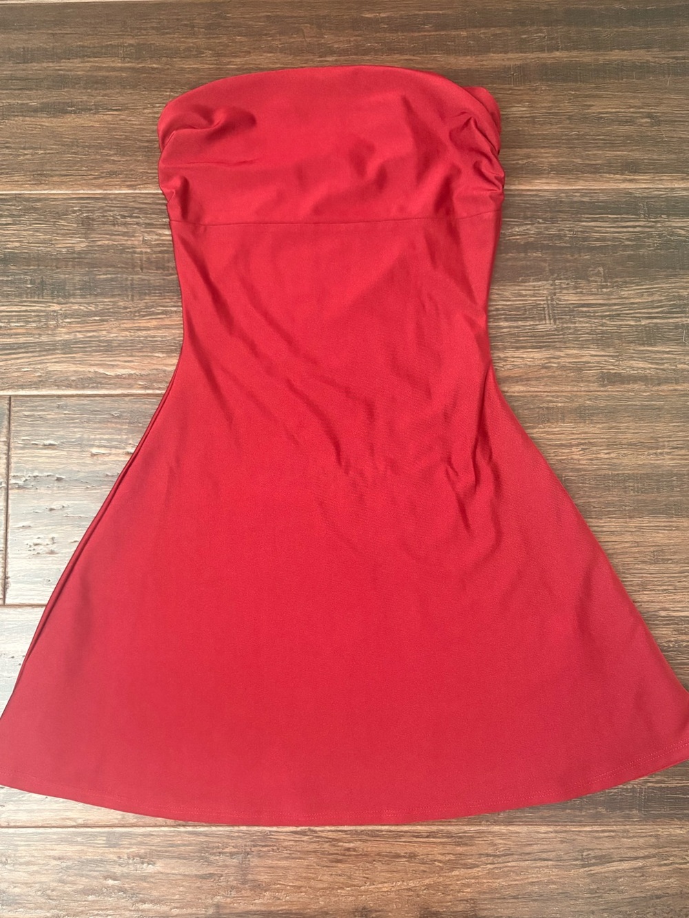 WORN ONCE* Windsor Red Strapless Mini Dress
